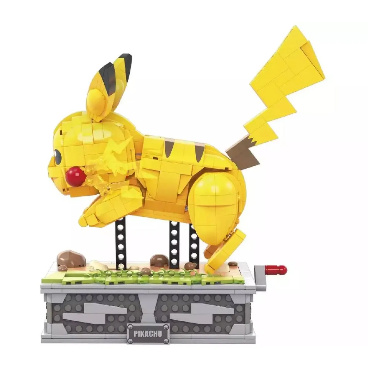 MATTEL Juguetes De Construcción*MEGA Pokémon - Juego de construcción Pikachu en movimiento