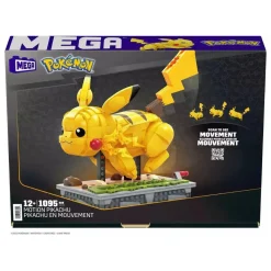 MATTEL Juguetes De Construcción*MEGA Pokémon - Juego de construcción Pikachu en movimiento