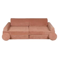 MEOWBABY Entretenimiento·Hamacas Y Columpios|Estilo De Vida*- Sofá de pana Premium infantil marrón