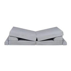 MEOWBABY Entretenimiento·Hamacas Y Columpios|Estilo De Vida*- Sofá de pana Premium infantil gris