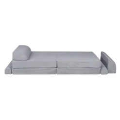 MEOWBABY Entretenimiento·Hamacas Y Columpios|Estilo De Vida*- Sofá de pana Premium infantil gris