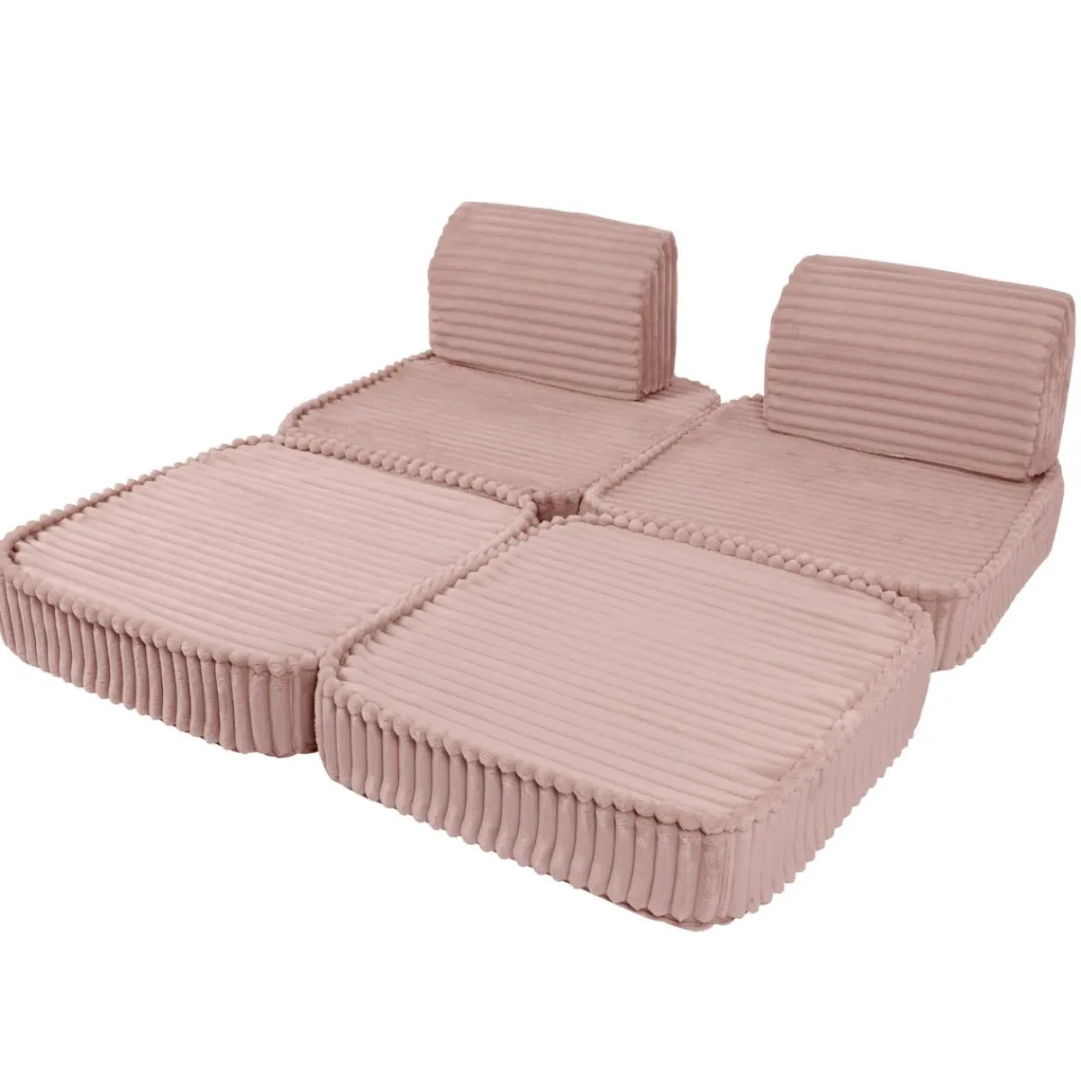 MEOWBABY Entretenimiento·Hamacas Y Columpios|Estilo De Vida*- Sofá Infantil Churros Pocket Max Cor Verde Pine Forest