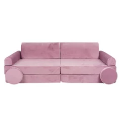 MEOWBABY Entretenimiento·Hamacas Y Columpios|Estilo De Vida*- Sofá Premium infantil rosa