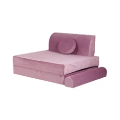 MEOWBABY Entretenimiento·Hamacas Y Columpios|Estilo De Vida*- Sofá Premium infantil rosa