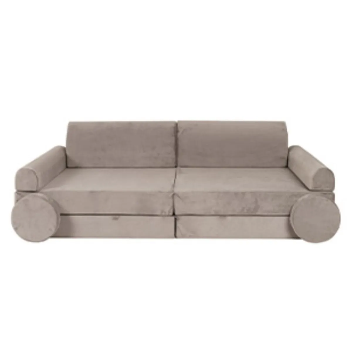 MEOWBABY Entretenimiento·Hamacas Y Columpios|Estilo De Vida*- Sofá Premium infantil gris