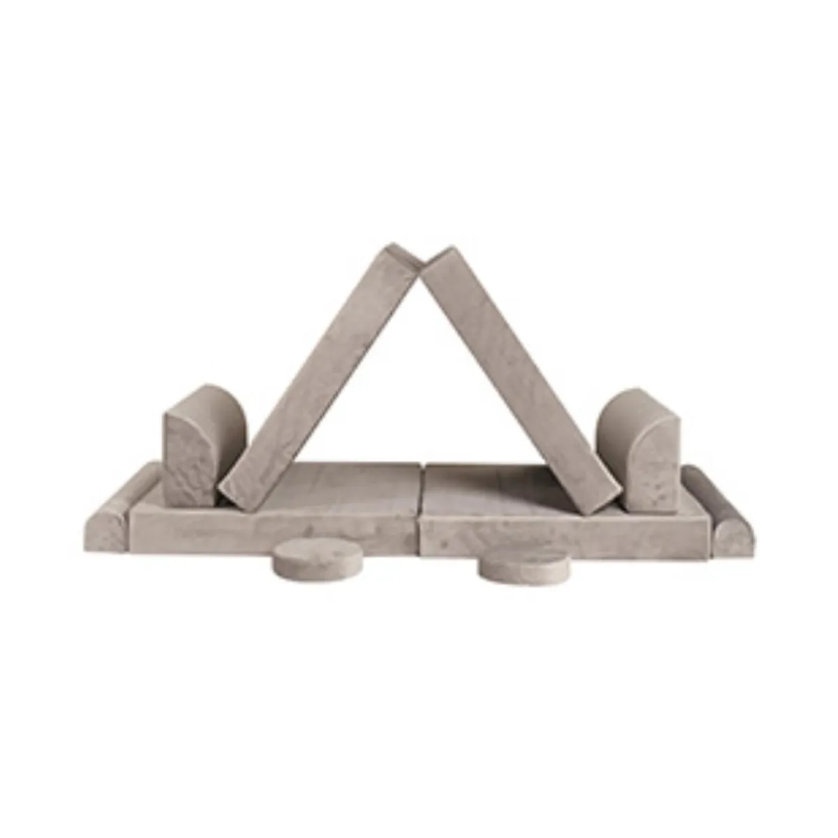 MEOWBABY Entretenimiento·Hamacas Y Columpios|Estilo De Vida*- Sofá Premium infantil gris