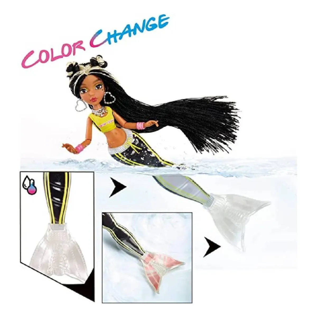 TOYS "R" US Muñecas*Mermaze Mermaidz - Jordie - Muñeca Sirena