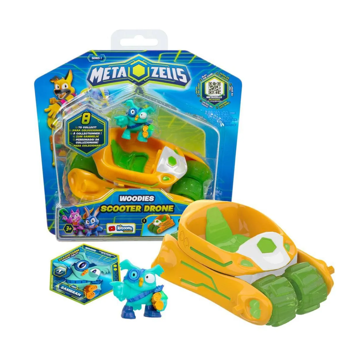 IMC Figuras De Acción*Metazells - Vehículo con figura serie 1