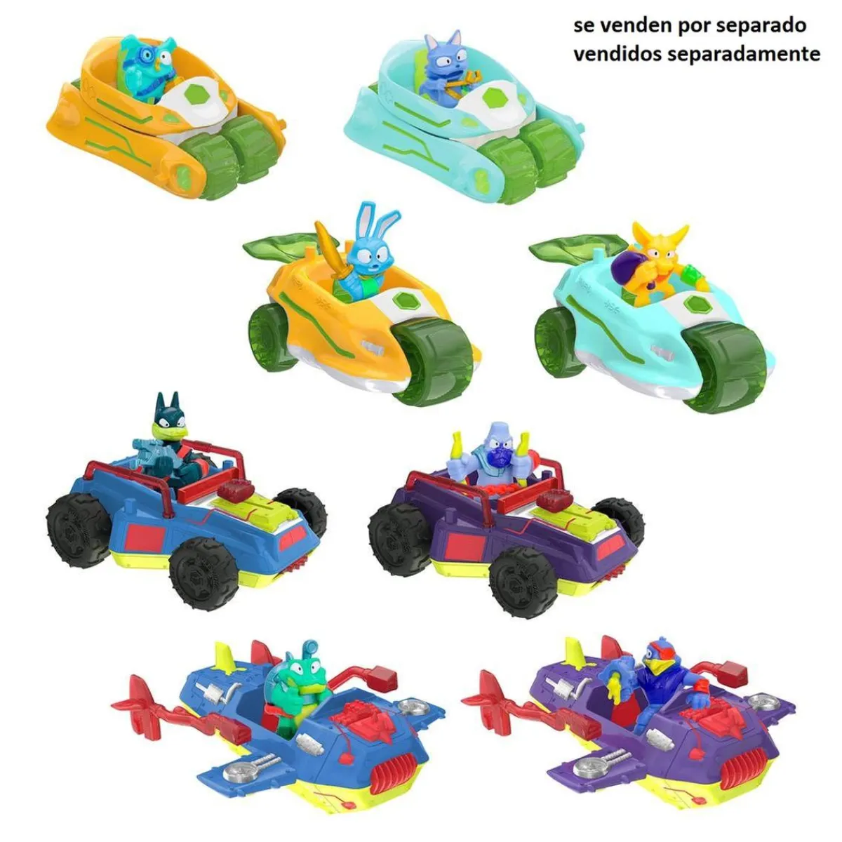 IMC Figuras De Acción*Metazells - Vehículo con figura serie 1