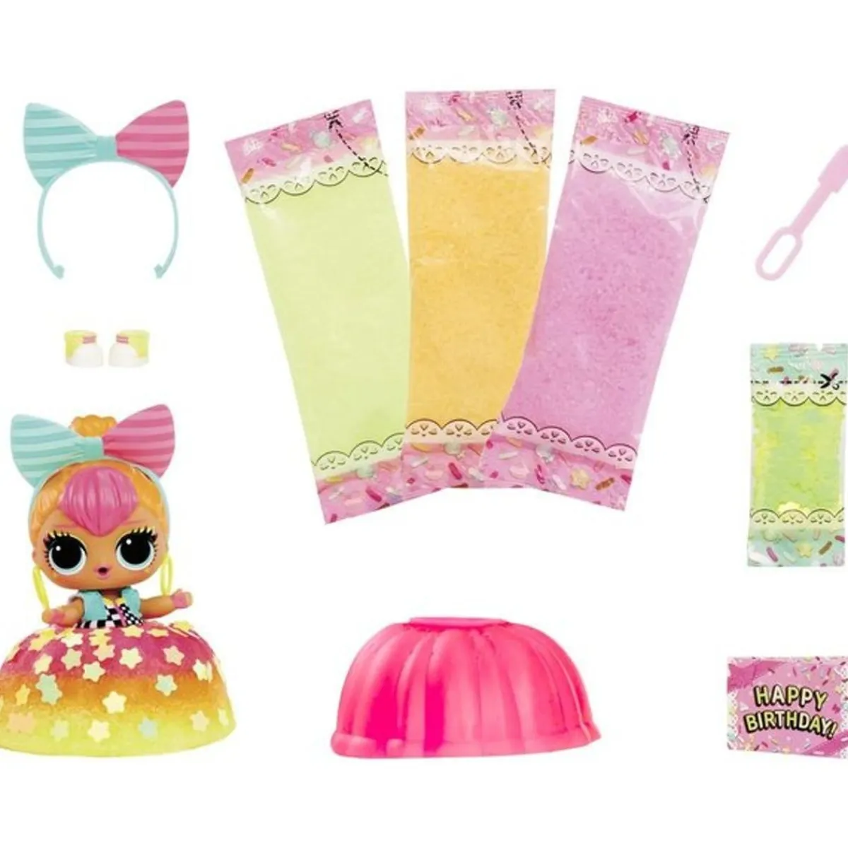 LOL SURPRISE Coleccionables Y Mini Mundos*MGA - L.O.L. Surprise Muñeca Mix & Make Birthday Cake (Varios modelos) ㅤ