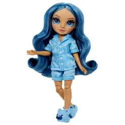 RAINBOW HIGH Muñecas*MGA - Junior High PJ Party Muñeca Skyler Blue ㅤ