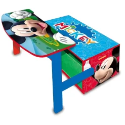 MICKEY Estilo De Vida*Mouse - Banco juguetero y escritorio 3 en 1