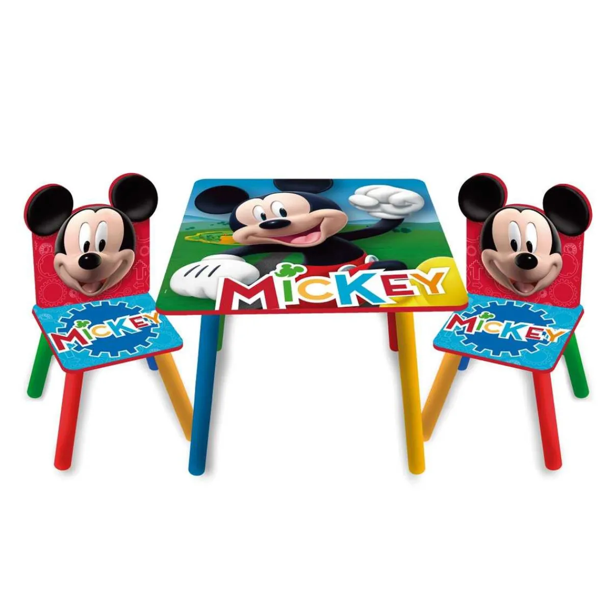 MICKEY Estilo De Vida*Mouse - Set de mesa y 2 sillas