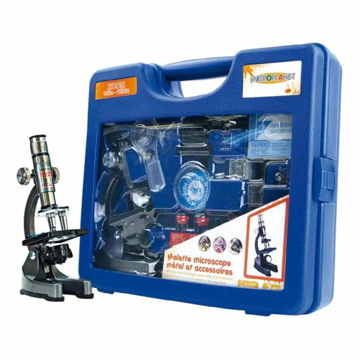 MICRO PLANET Steam*Microplanet - Maletín con microscopio y accesorios