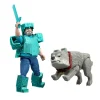 MATTEL Figuras De Acción*Minecraft - Pack 2 figuras Steve y Wolf