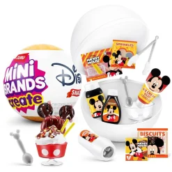 ZURU Coleccionables Y Mini Mundos*Mini Brands - Create - Cápsula sorpresa Disney Snack