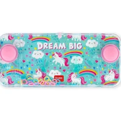 TOYS "R" US Estilo De Vida*Mini juego portátil de agua con anillos, tema unicornio ㅤ