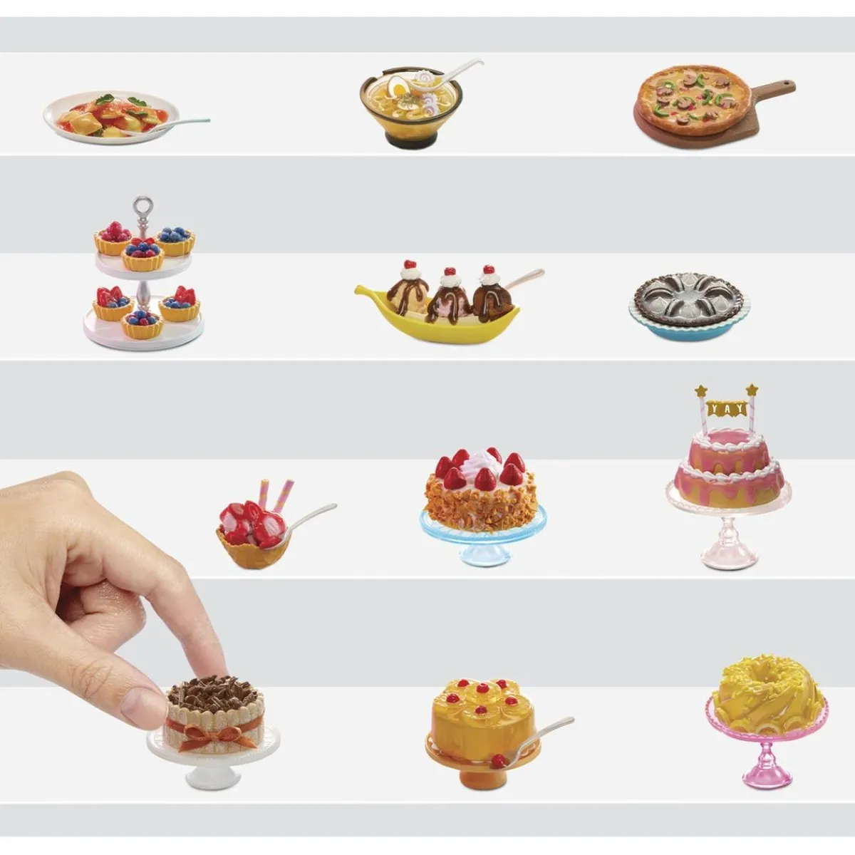 TOYS "R" US Coleccionables Y Mini Mundos*Miniverse - Cápsula sorpresa Mini Food: Diner for Sidekick: Serie 2A