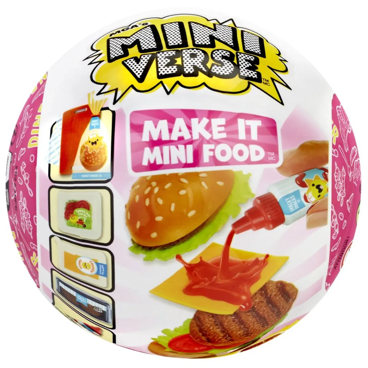 MINIVERSE Coleccionables Y Mini Mundos*Make It Mini Food - Diner Series 3 (Varios modelos) ㅤ