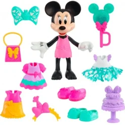 JUST PLAY Coleccionables Y Mini Mundos*Minnie Mouse - Muñeca 15 cm