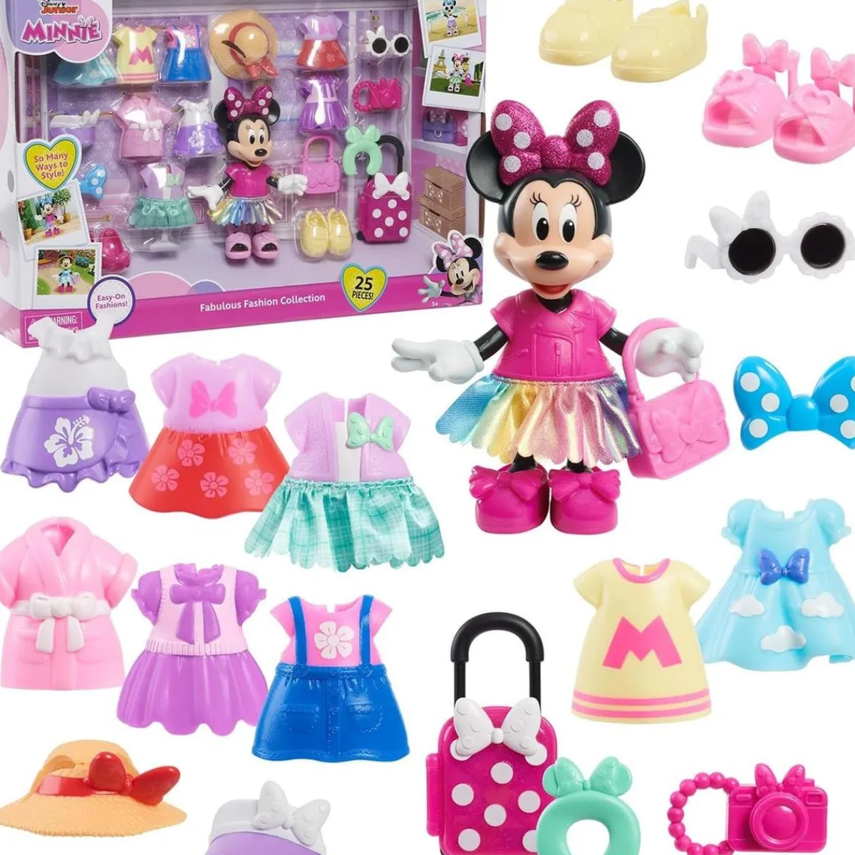 JUST PLAY Coleccionables Y Mini Mundos*Minnie Mouse - Set de moda