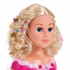 MISS FASHION Muñecas*- Busto para peinar y maquillar con accesorios