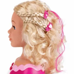 MISS FASHION Muñecas*- Busto para peinar y maquillar con accesorios