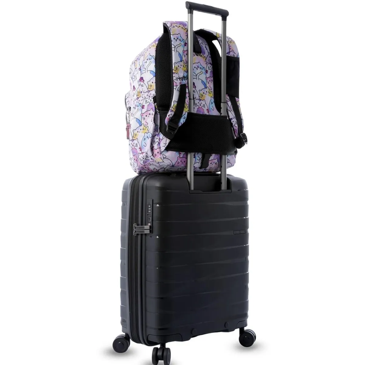 TOTTO Material Escolar*Mochila Acuareles Glitter - Paws