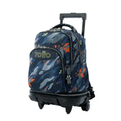 TOTTO Material Escolar*Mochila Desmontable Tiza - Groove