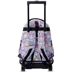 TOTTO Material Escolar*Mochila Desmontable Tiza Glitter - PAWS