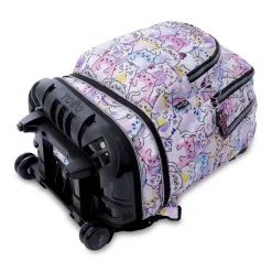 TOTTO Material Escolar*Mochila Desmontable Tiza Glitter - PAWS
