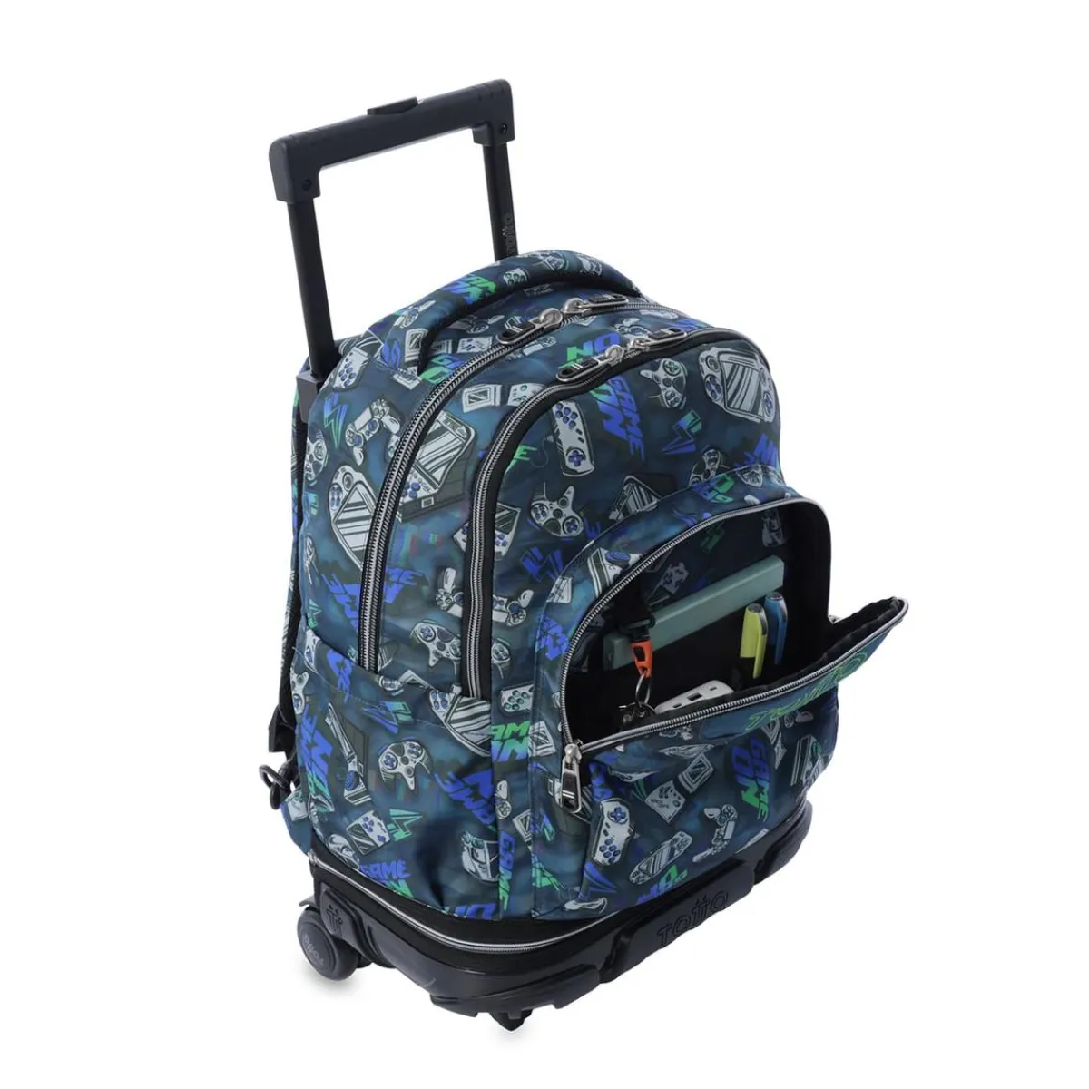 TOTTO Material Escolar*Mochila Desmontable Tiza - Button