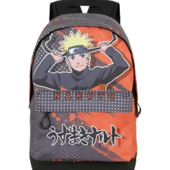 KARACTER MANIA Material Escolar*Mochila Hachimaki Naruto Shippuden, 41 cm, Naranja