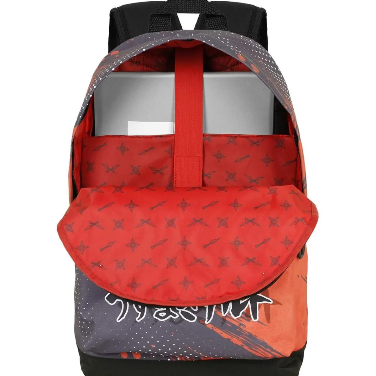 KARACTER MANIA Material Escolar*Mochila Hachimaki Naruto Shippuden, 41 cm, Naranja