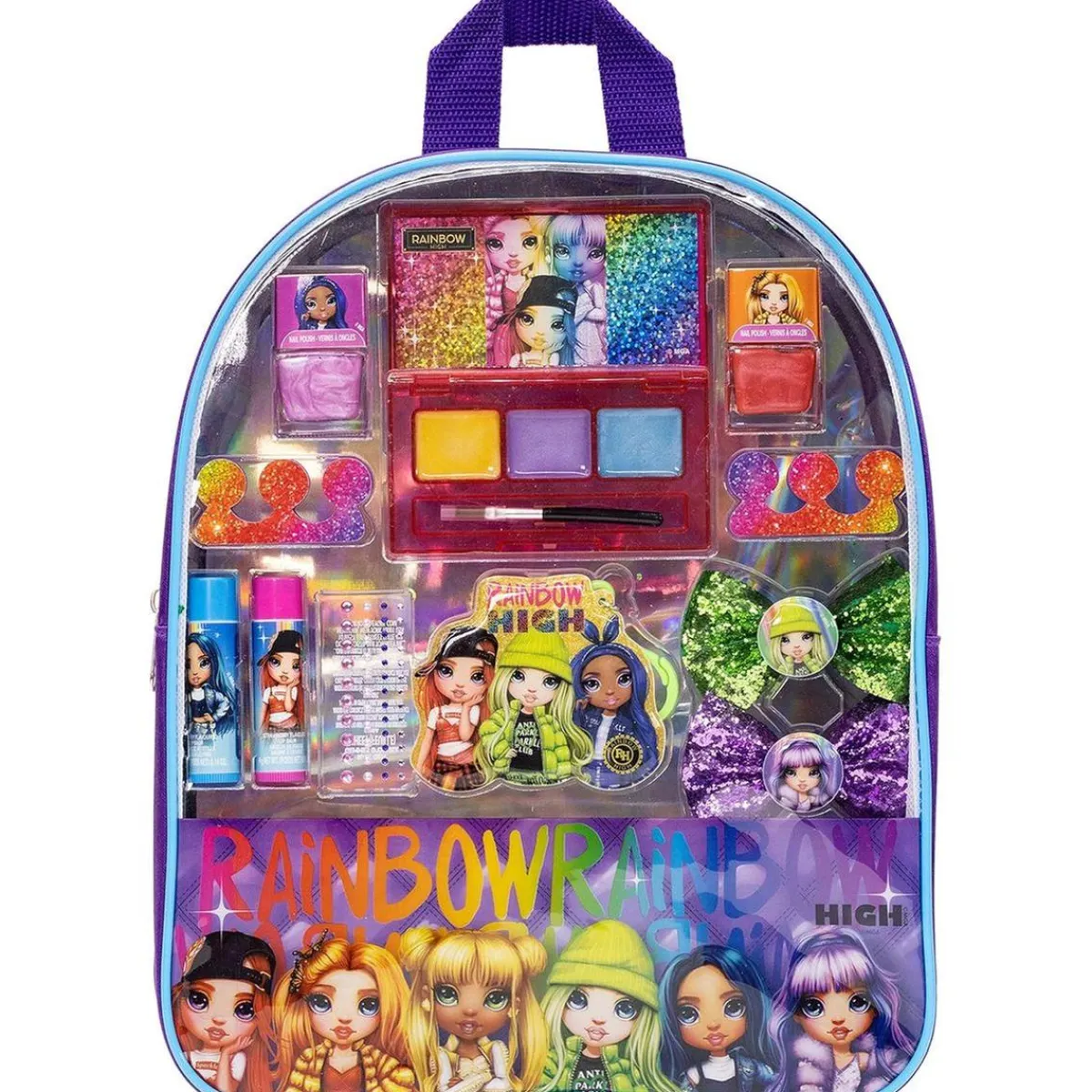 VALUVIC Muñecas*Mochila Rainbow High con maquillaje