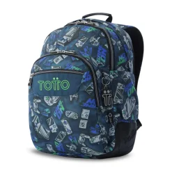 TOTTO Material Escolar*Mochila Rayol - Button