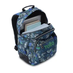 TOTTO Material Escolar*Mochila Rayol - Button