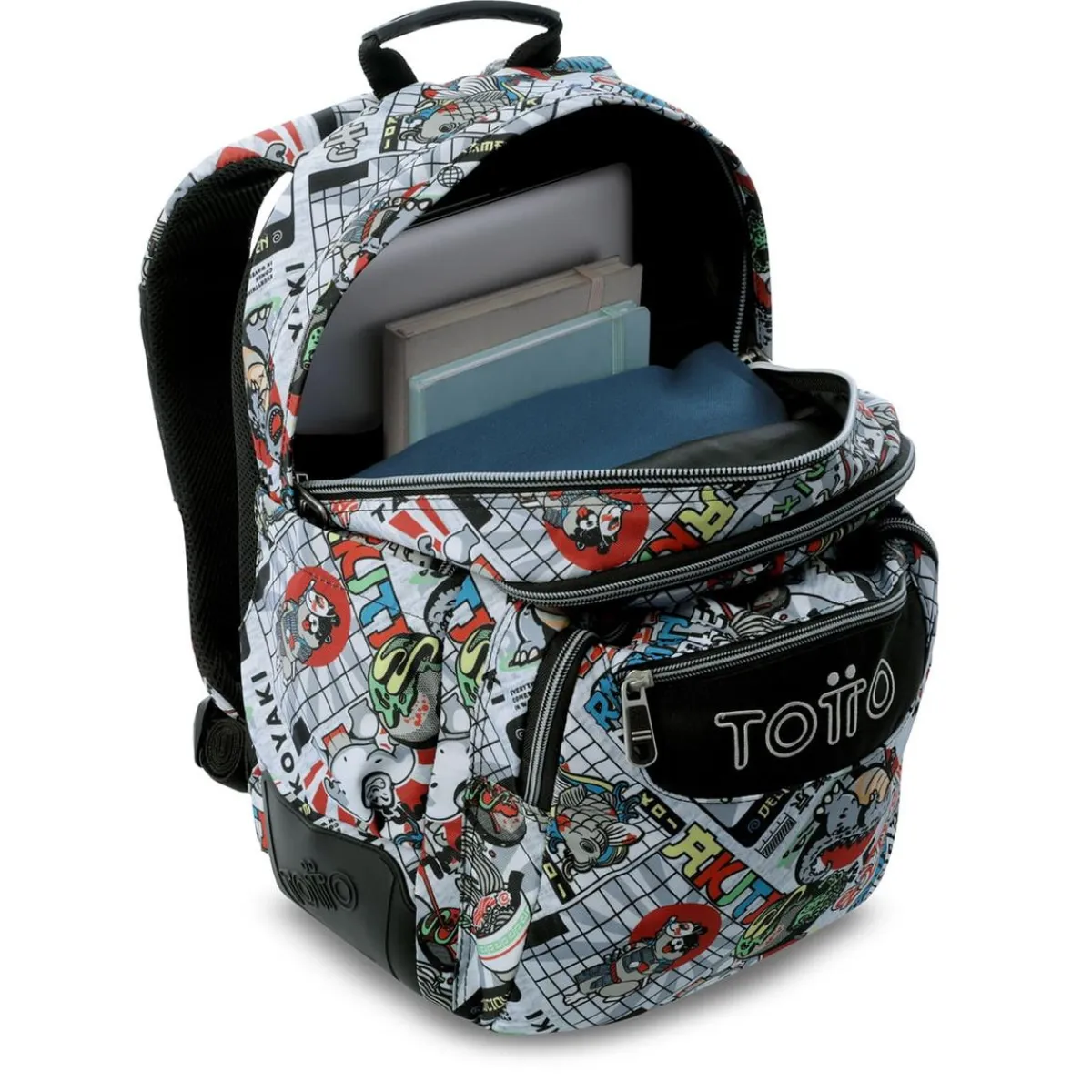 TOTTO Material Escolar*Mochila Rayol - Ramen