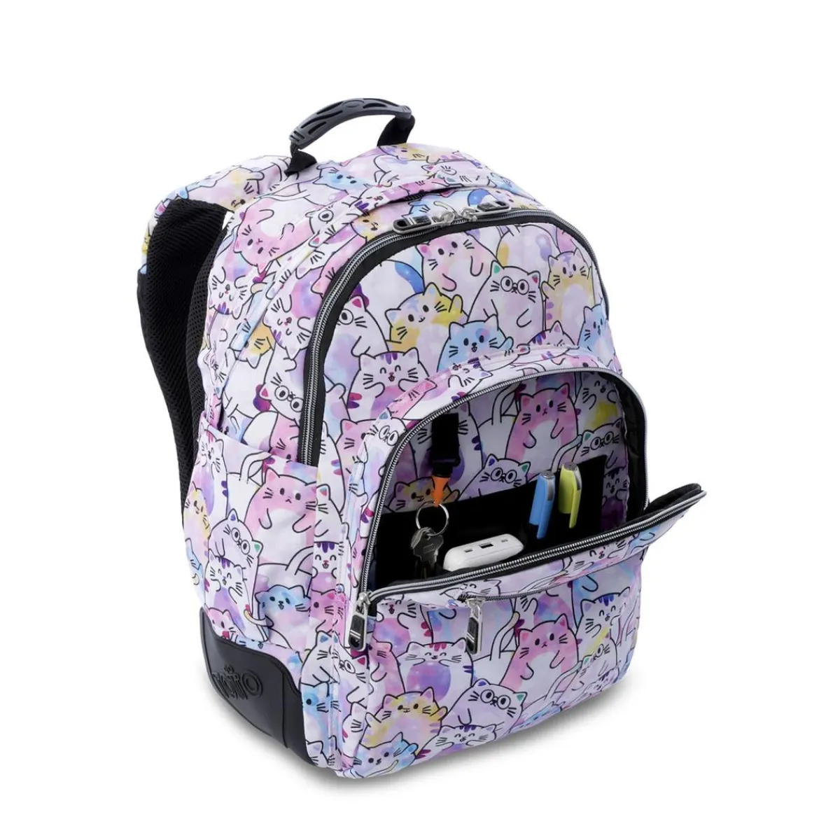 TOTTO Material Escolar*Mochila Rayol Glitter - Paws