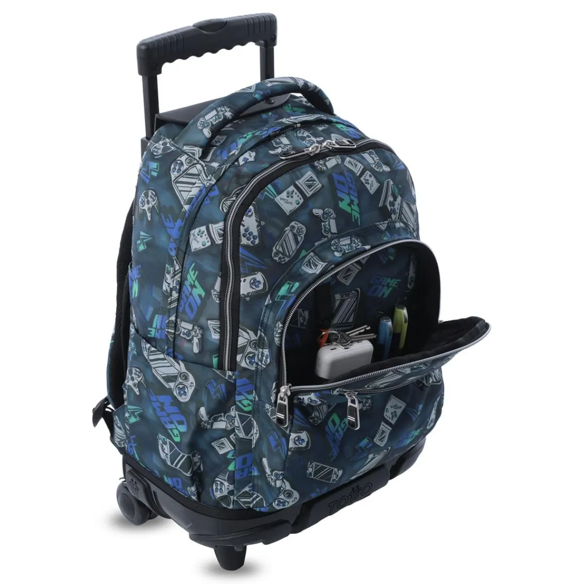 TOTTO Material Escolar*Mochila Renglones - Button