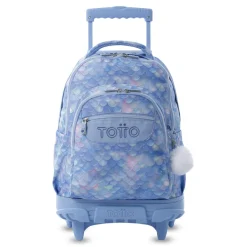 TOTTO Material Escolar*Mochila Renglones - Nacar