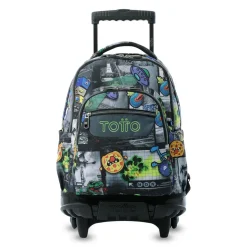TOTTO Material Escolar*Mochila Renglones - Rolly