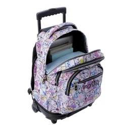 TOTTO Material Escolar*Mochila Renglones Glitter - Paws