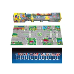 MOLTO Vehículos Y Circuitos*- Tapíz de tráfico y base ciudad con coches y señales