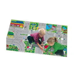 MOLTO Vehículos Y Circuitos*- Tapíz de tráfico y base ciudad con coches y señales