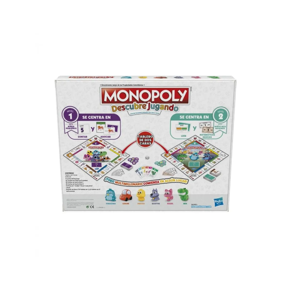 HASBRO GAMING Friki Zone|Juegos Y Puzzles*Monopoly - Descubre jugando