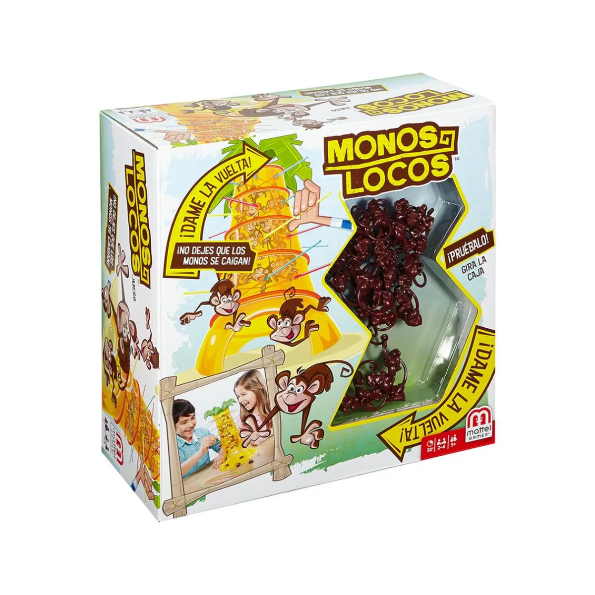 MATTEL ESPANA Juegos Y Puzzles|Friki Zone*Monos Locos Juego de mesa