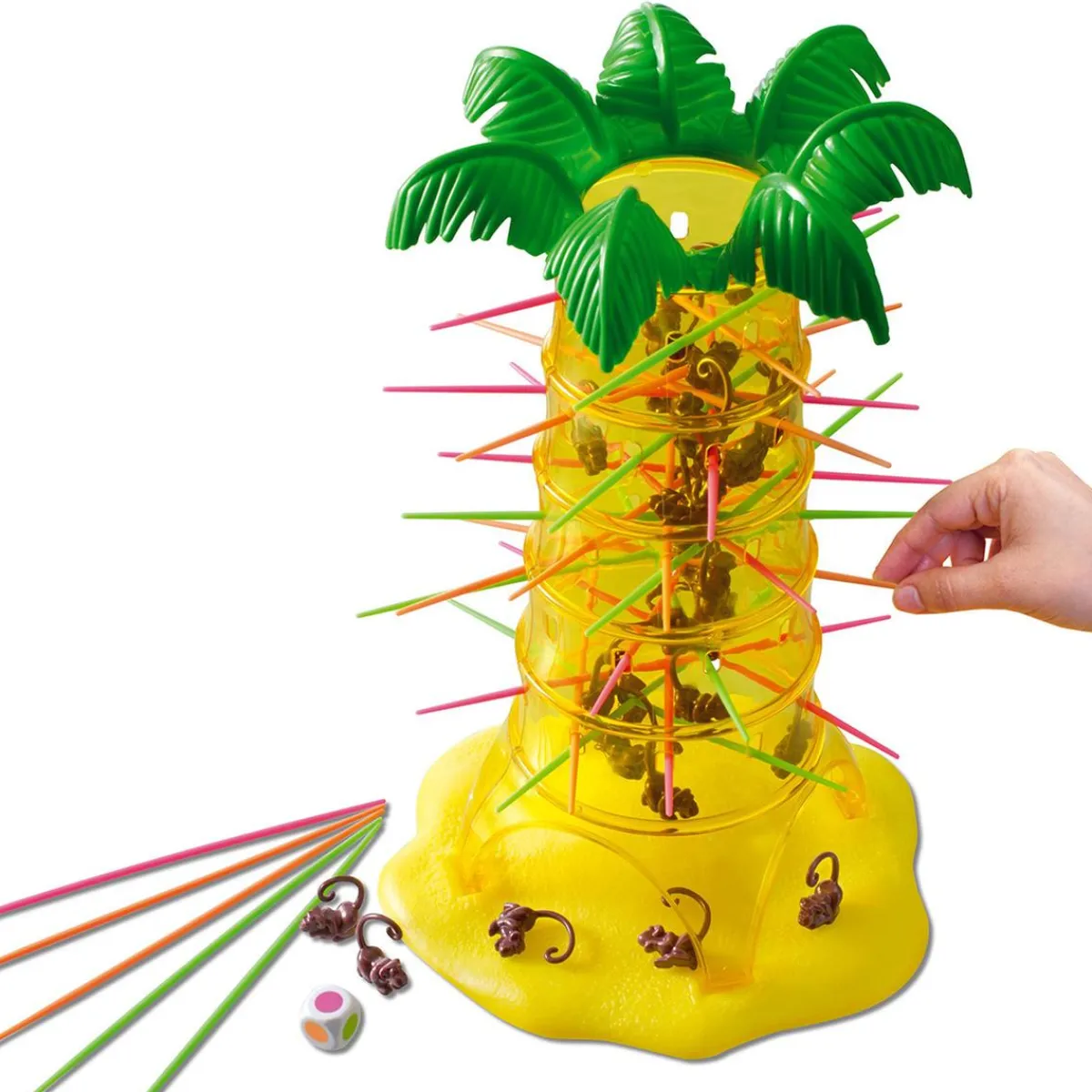 MATTEL ESPANA Juegos Y Puzzles|Friki Zone*Monos Locos Juego de mesa