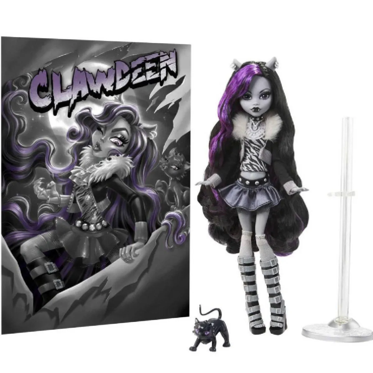 MONSTER HIGH Muñecas*- Clawdeen Wolf - Colección Reel Drama