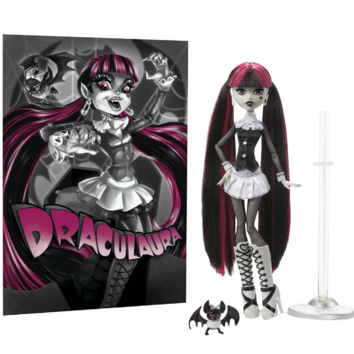 MONSTER HIGH Muñecas*- Draculaura - Colección Reel Drama